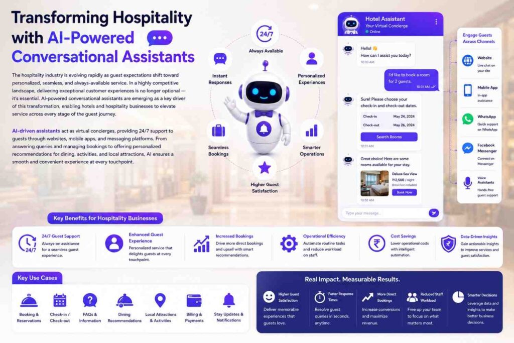 Transforming Hospitality with AI-Powered Conversational Assistants