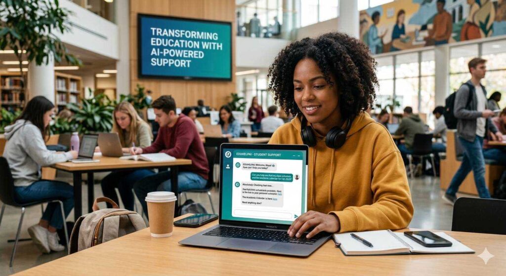 Transforming Education with AI-Powered Customer Support Chatbots